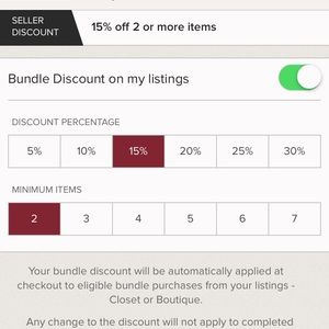 15% off when you BUNDLE